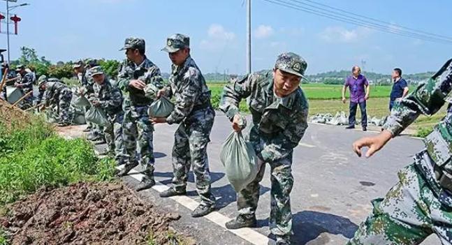 醴陵|軍地聯(lián)合錘煉防汛應(yīng)急“硬功”